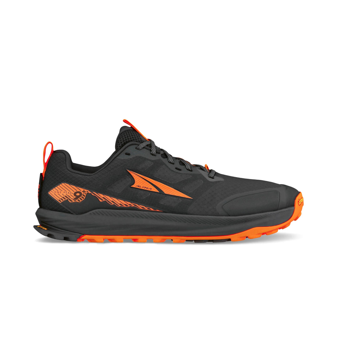 Altra - Lone Peak 9+ - Men's - Black/Orange - Run Vault