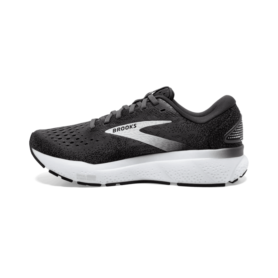 Brooks - Ghost 16 Womens - Black/Grey/White - Run Vault