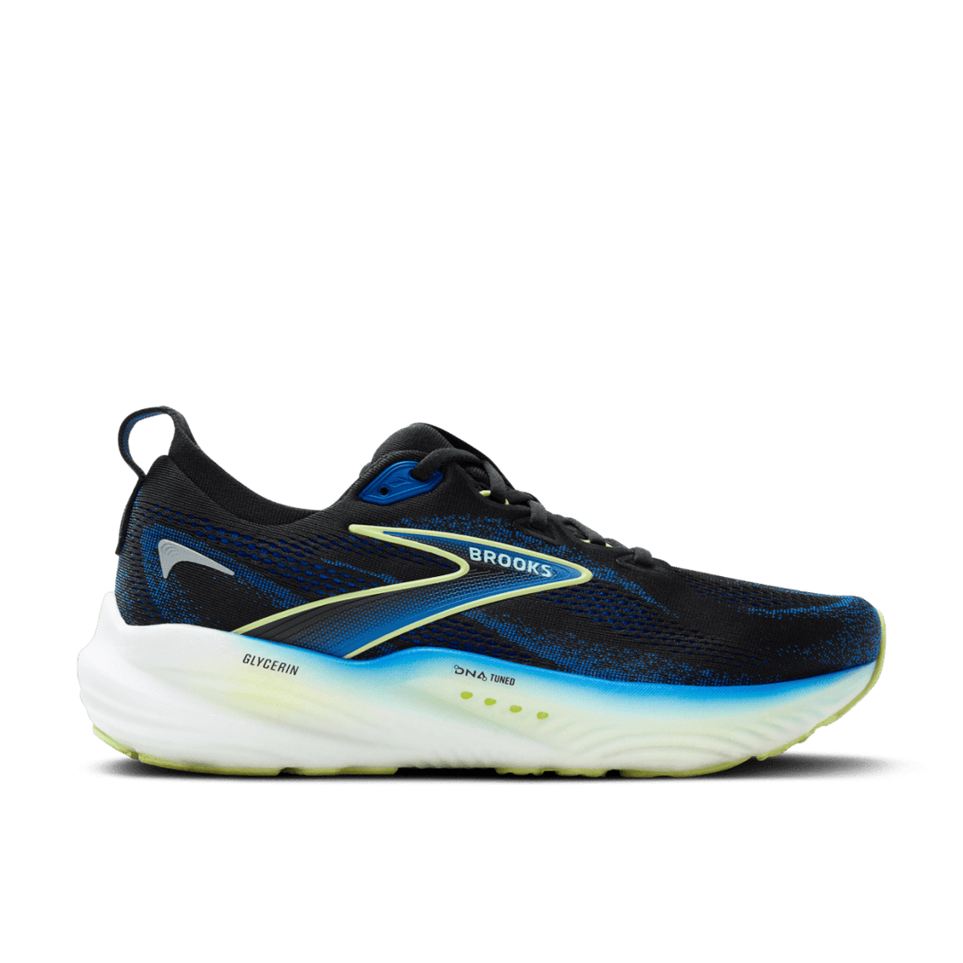 Brooks - Glycerin 22 - Men's - Black/Cobalt/Neo Yellow - Run Vault