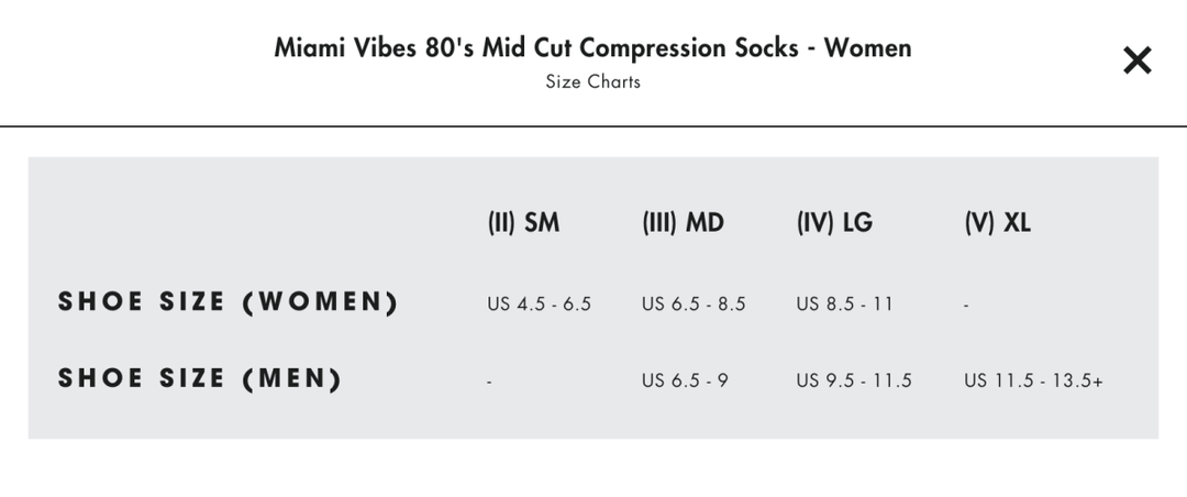 CEP - Miami Vibes 80's Mid Cut Compression Socks - Men - Run Vault