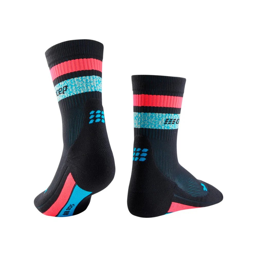 CEP - Miami Vibes 80's Mid Cut Compression Socks - Women - Run Vault