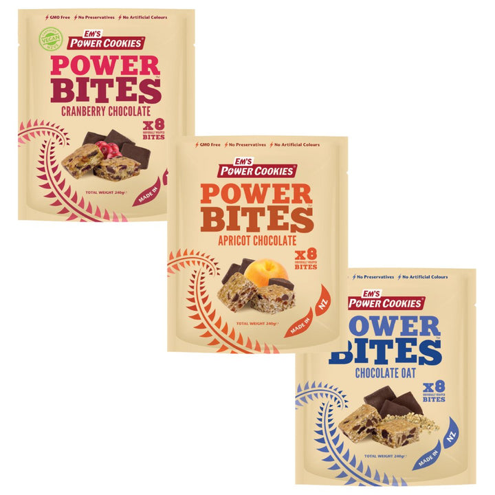 Em's Power Bites - 240G - 8 Pack - Run Vault