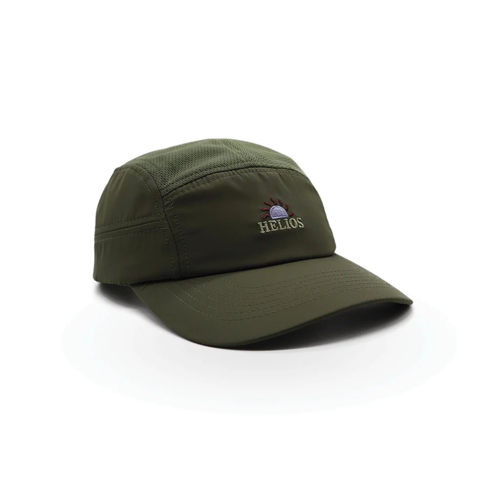 Helios - Ultralight 7 Panel Firm Brim Cap - Run Vault