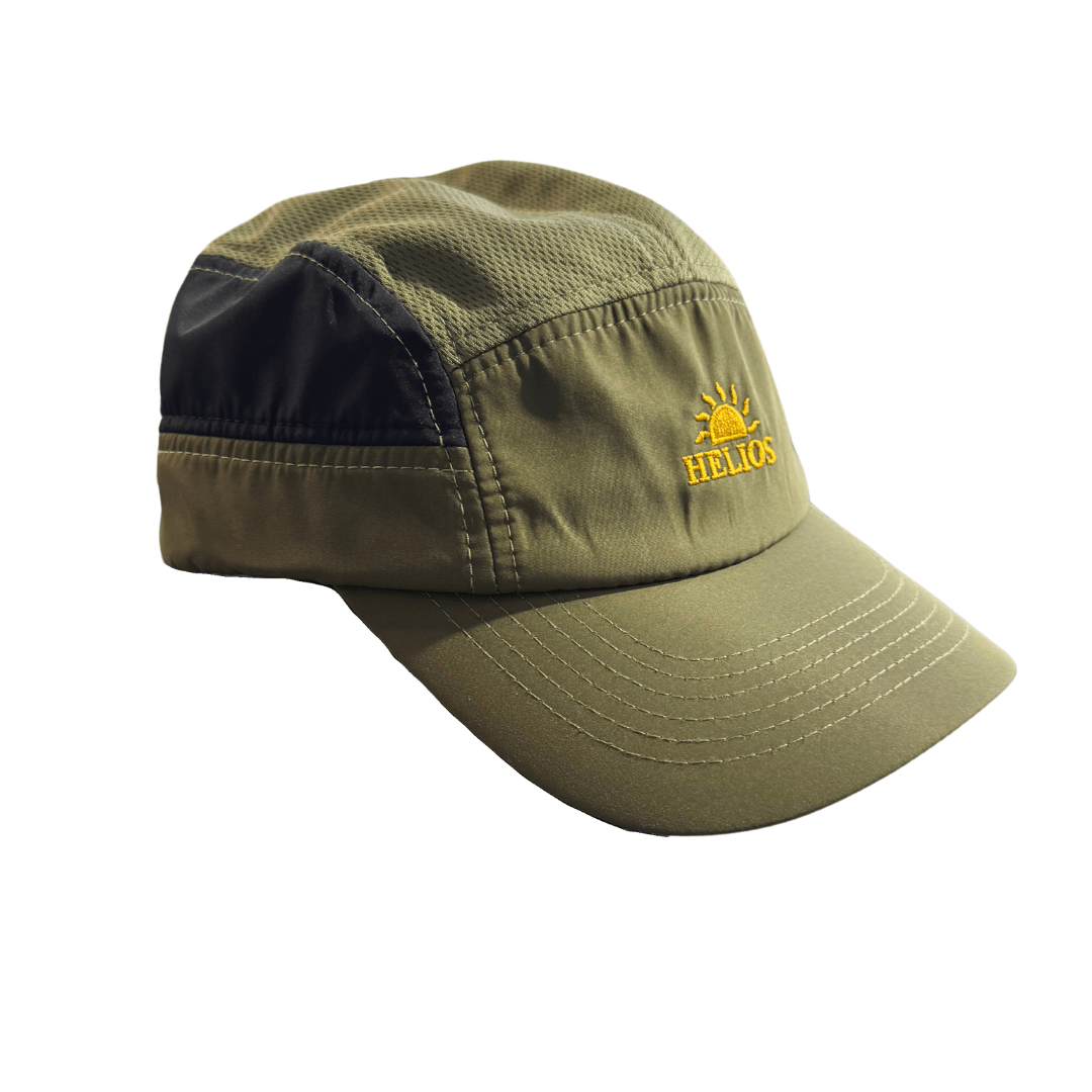 Helios - Ultralight 7 Panel Firm Brim Cap - Run Vault