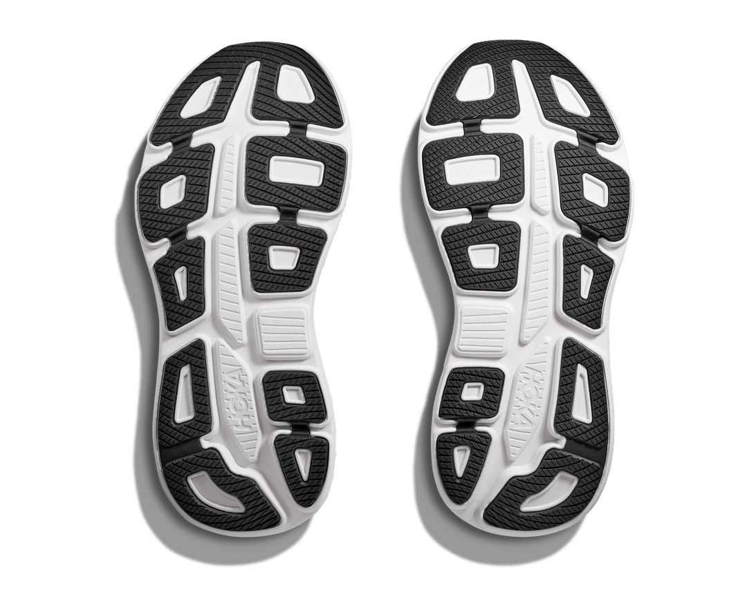 Hoka - Bondi 9 - Men's - Black/White - Run Vault