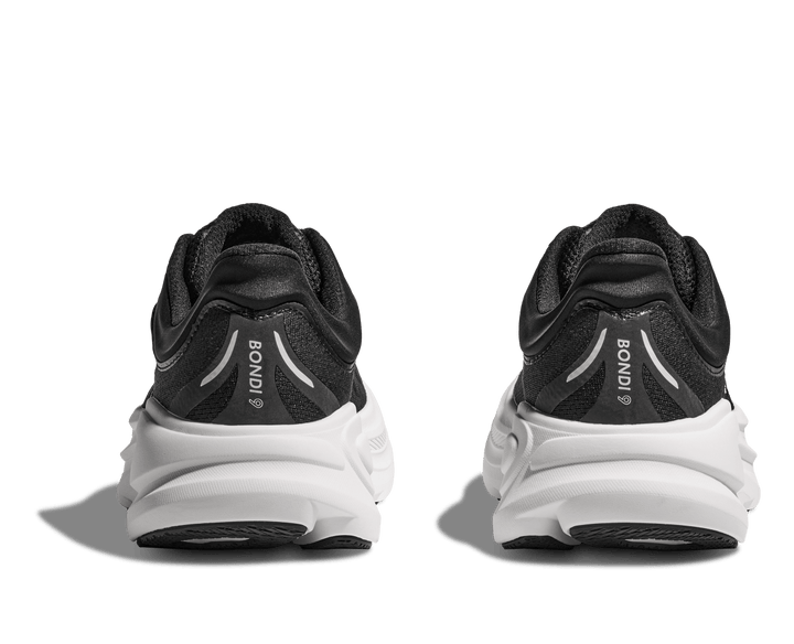 Hoka - Bondi 9 - Men's - Black/White - Run Vault