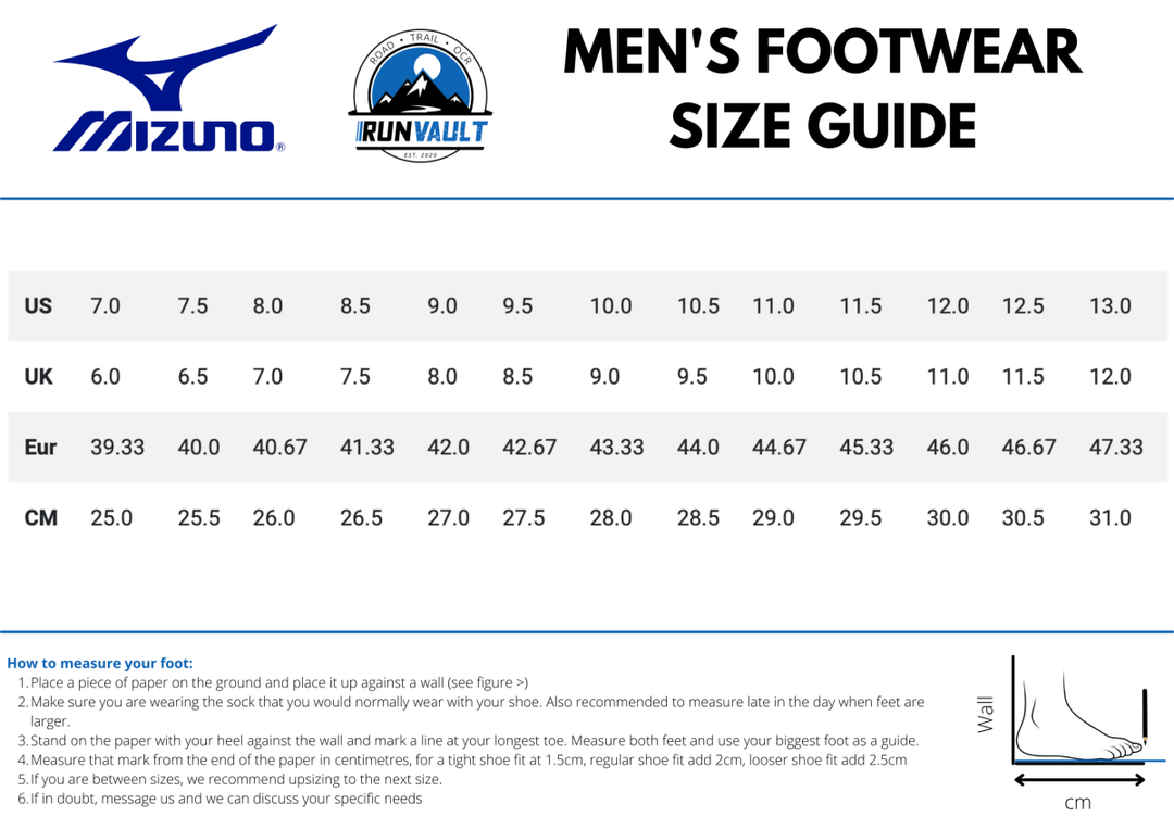 Mizuno Wave Inspire 21 - Mens WIDE - Run Vault