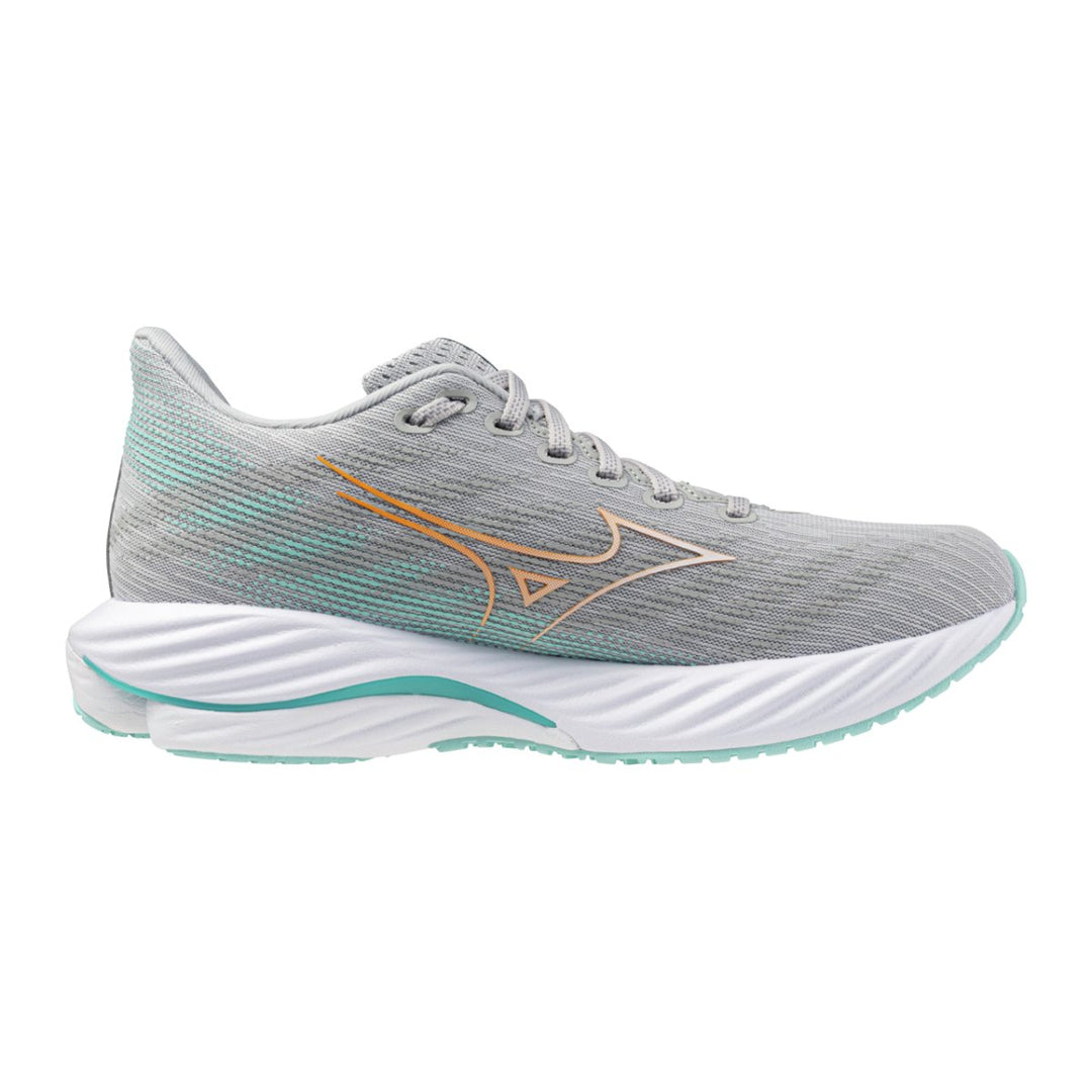 Mizuno - Wave Rider 28 - Women's - Harbor Mist/White/Aruba Blue - Run Vault