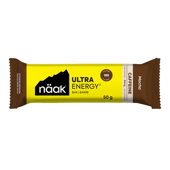 Näak - Ultra Energy Bar with Caffeine (50g) - Run Vault
