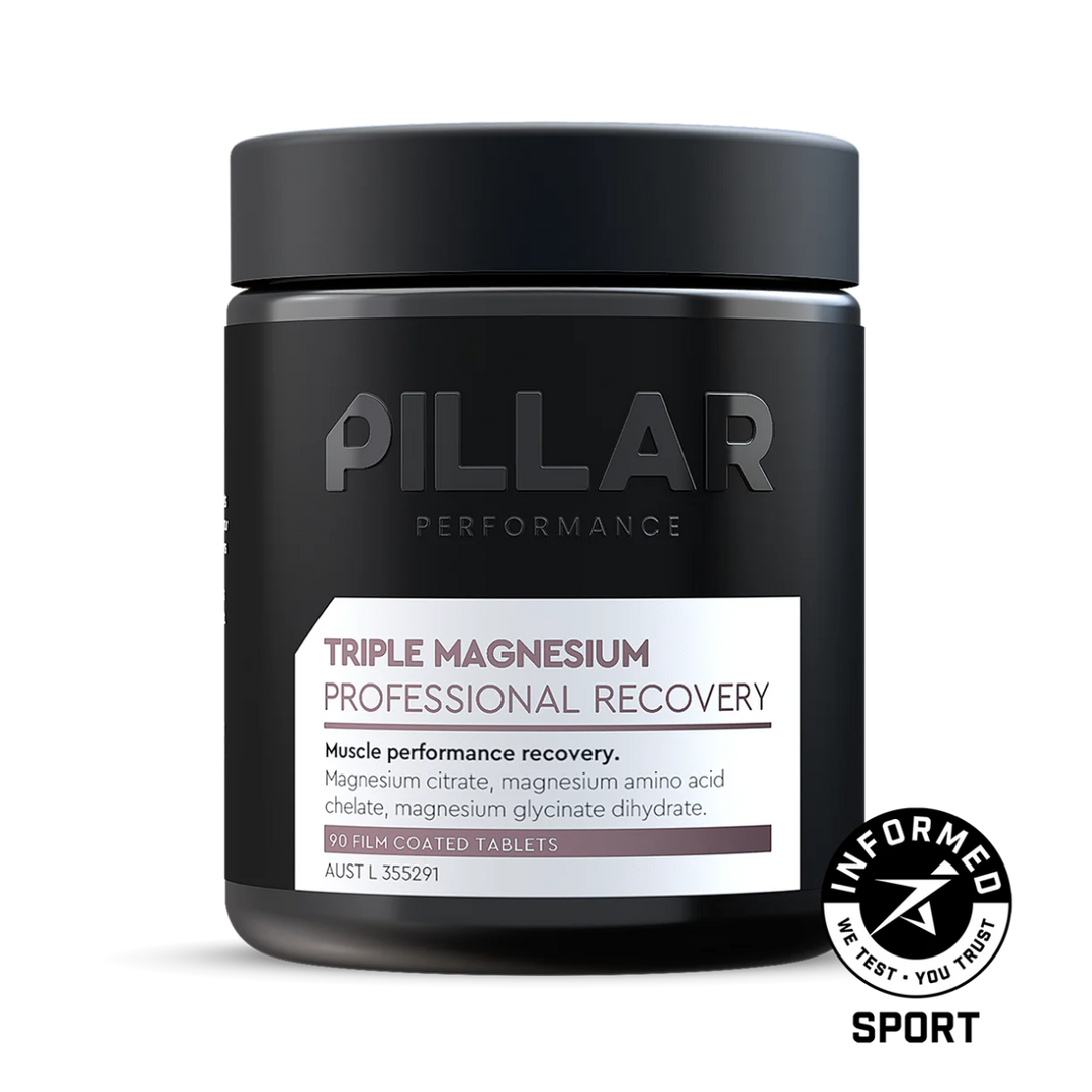 Pillar - Triple Magnesium Tablets - Run Vault