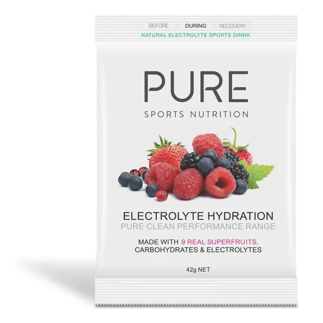 Pure Sports Nutrition - Pure Electrolyte Hydration 42g Sachet - Run Vault