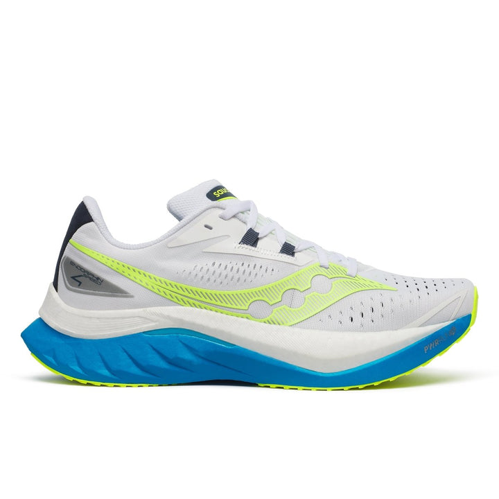 Saucony - Endorphin Speed 4 - White/VisiBlue - Men's - Run Vault