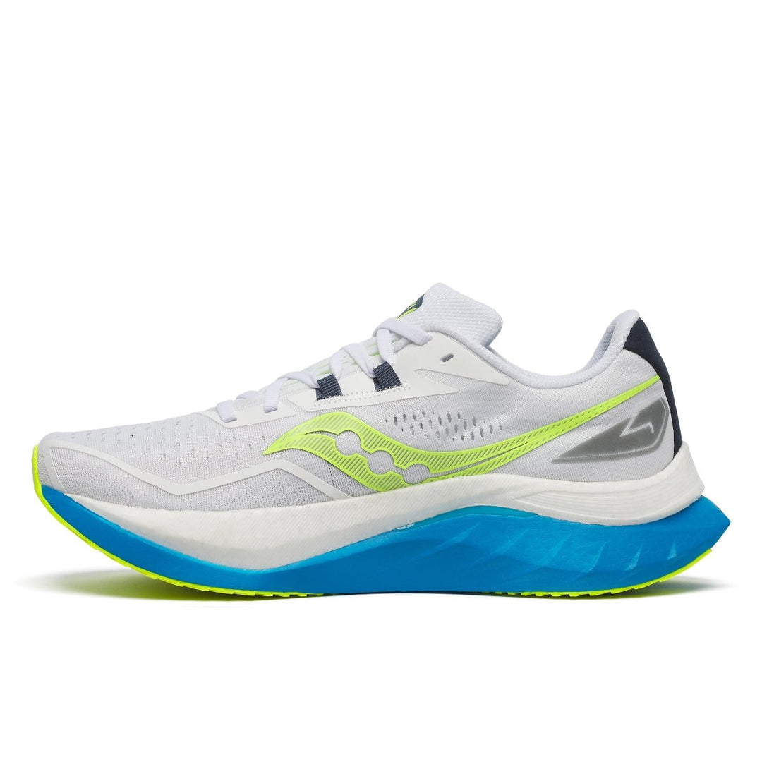 Saucony - Endorphin Speed 4 - White/VisiBlue - Men's - Run Vault