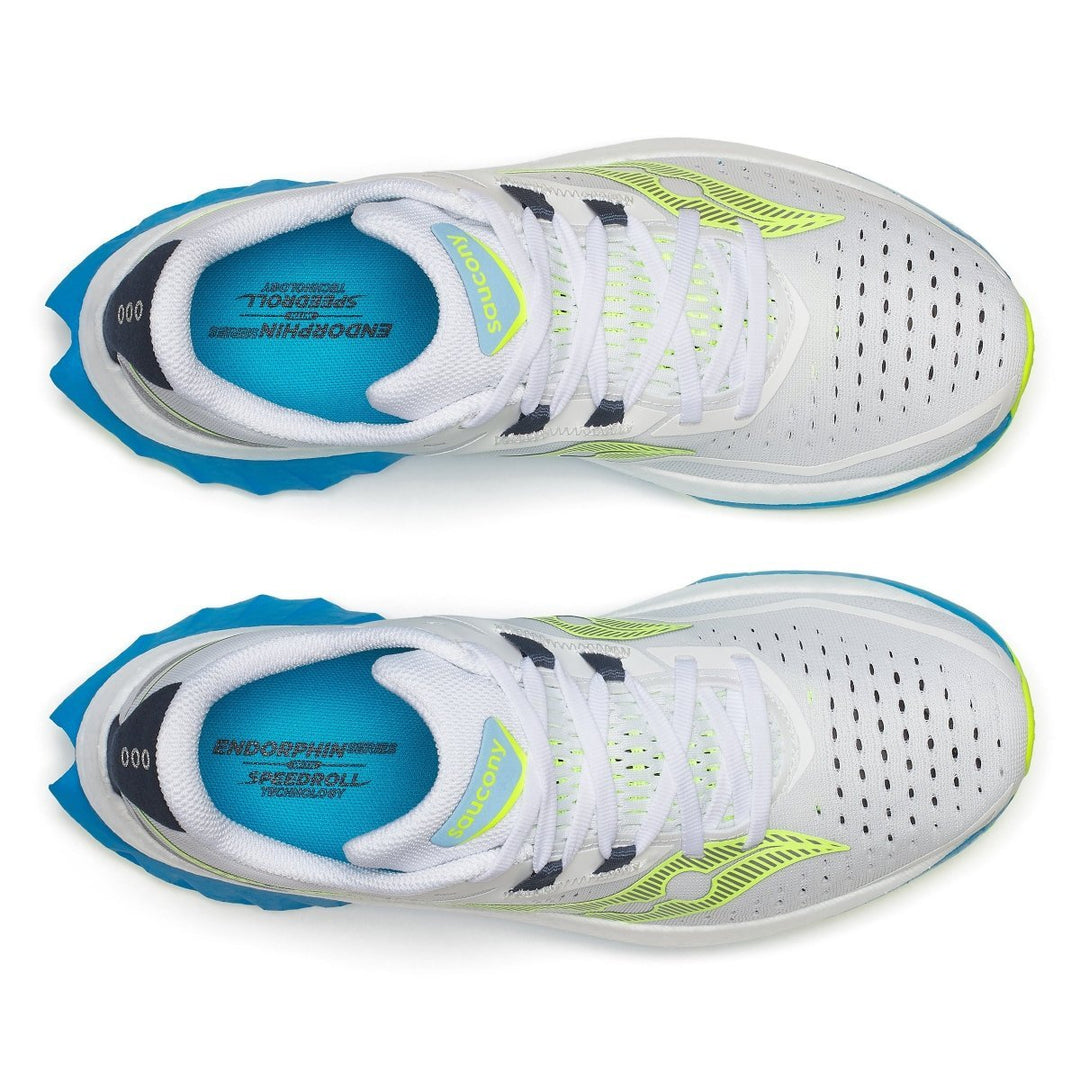 Saucony - Endorphin Speed 4 - White/VisiBlue - Women's - Run Vault