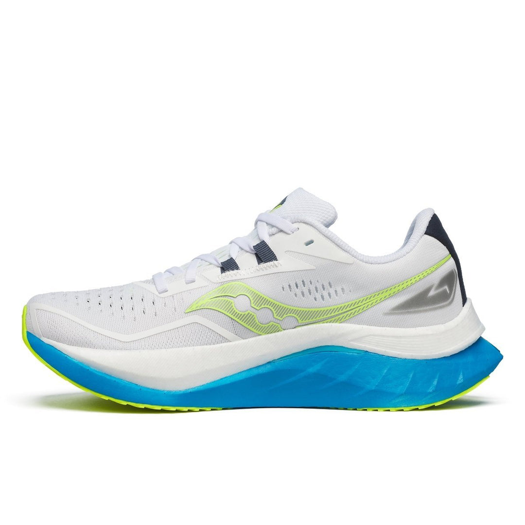 Saucony - Endorphin Speed 4 - White/VisiBlue - Women's - Run Vault