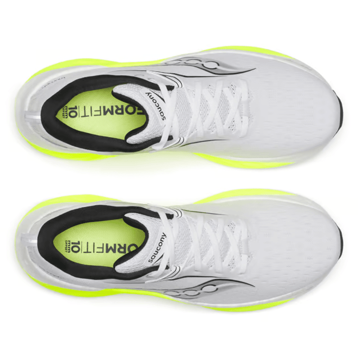 Saucony Triumph 22 - Men's White/Citron - Run Vault