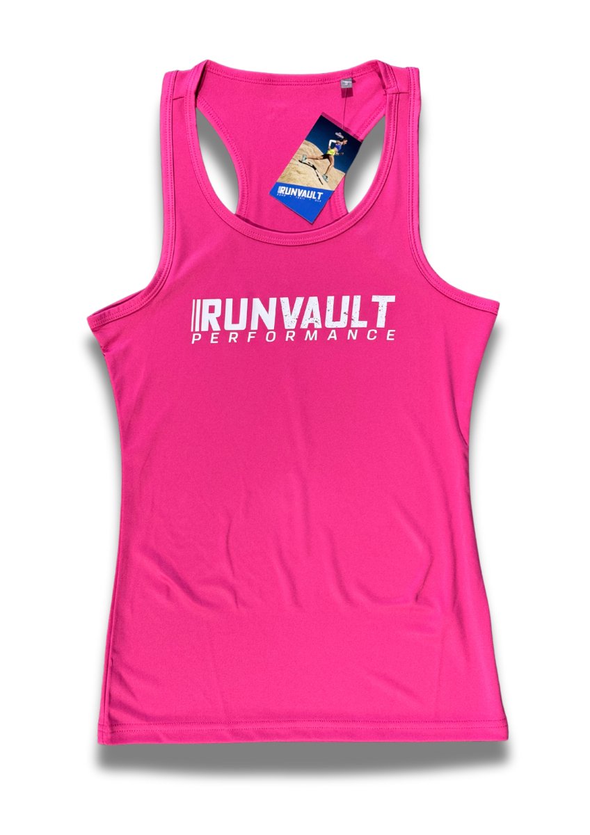 Womens Performance Active Dry® Running Singlet - Run Vault - Run Vault