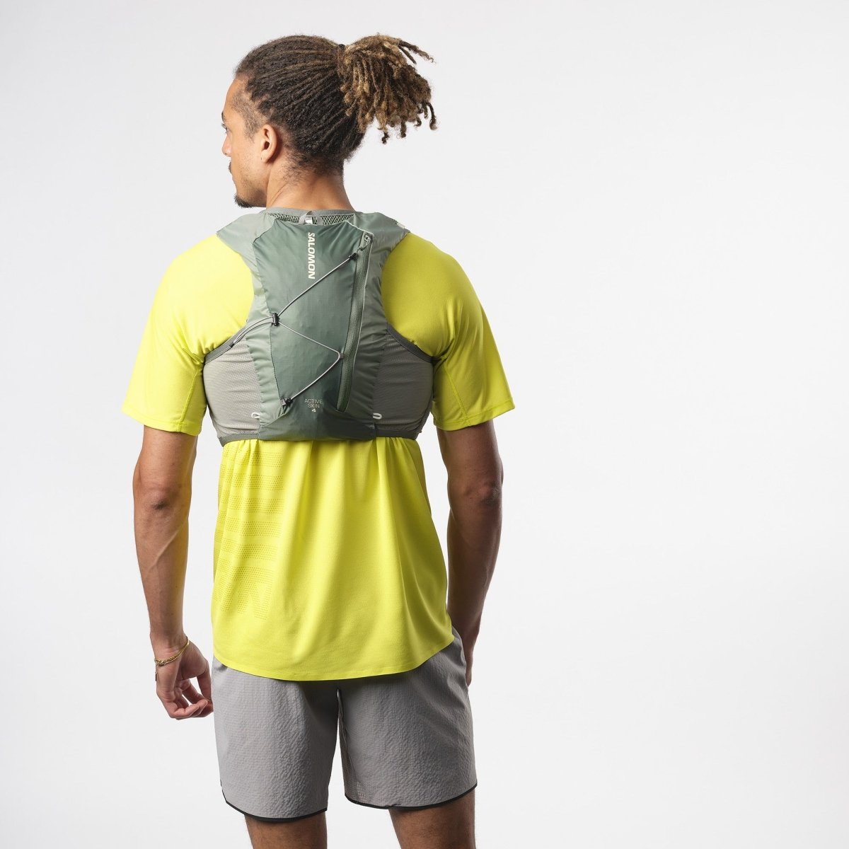 Salomon - Active Skin 4 Set Hydration Vest (Unisex) - Run Vault