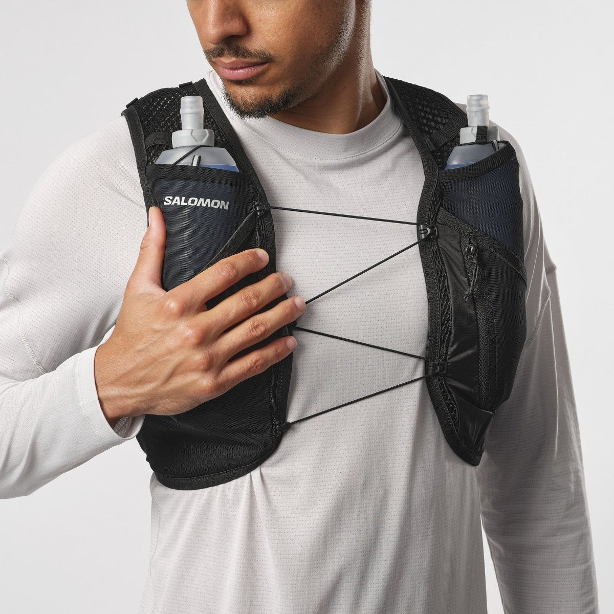 Salomon - Active Skin 4 Set Hydration Vest (Unisex) - Run Vault