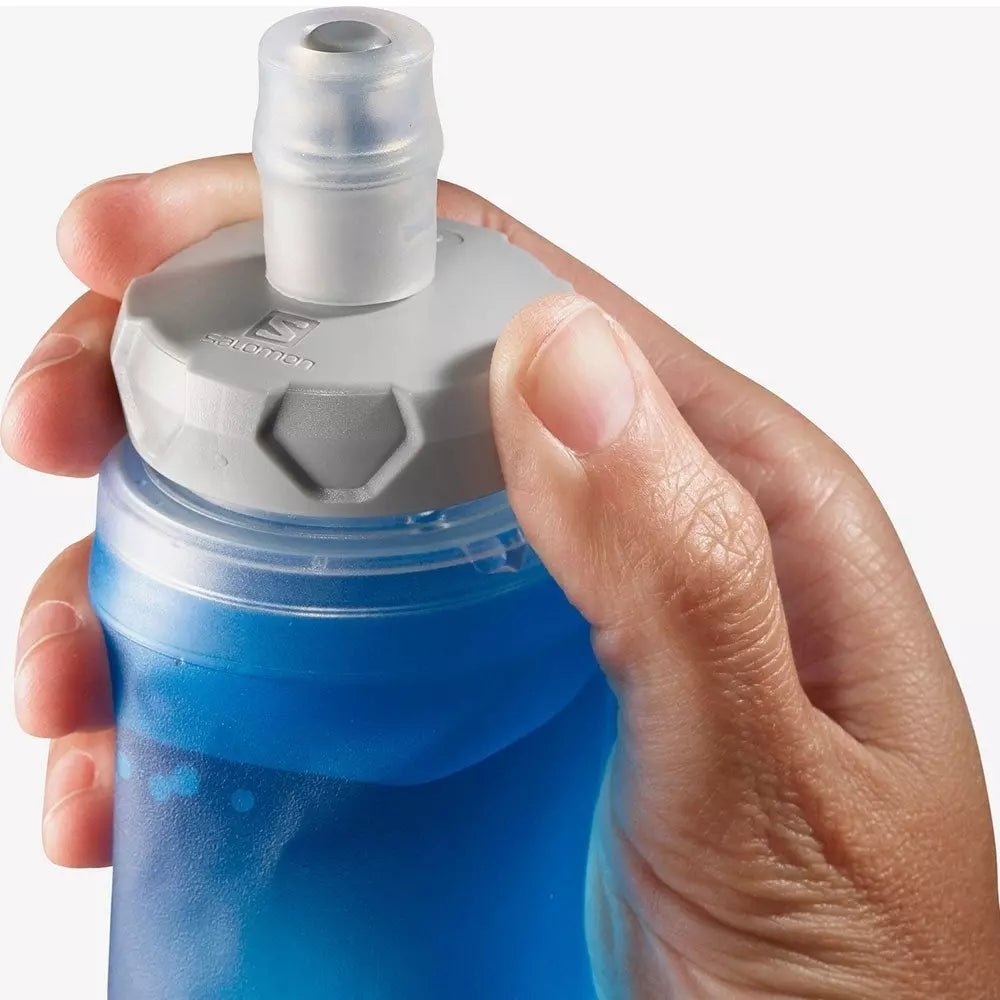 Salomon - Soft Flask 500ml/17oz Speed 42mm Clear Blue - Run Vault